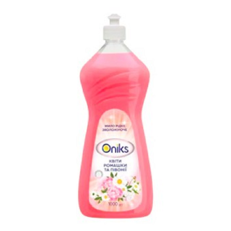 Oniks р/мило зволожуюче 1кг квіти ромашки та півонії